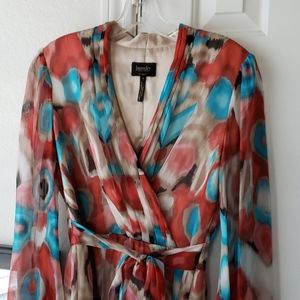 Size 8 Laundry by Shelli Segal Silk Dress